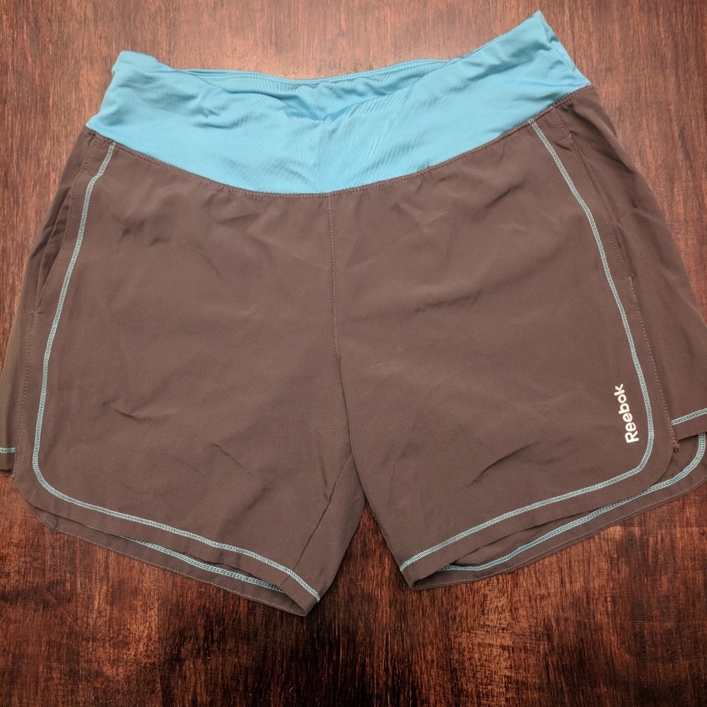 Reebok Running Shorts Gray and Blue